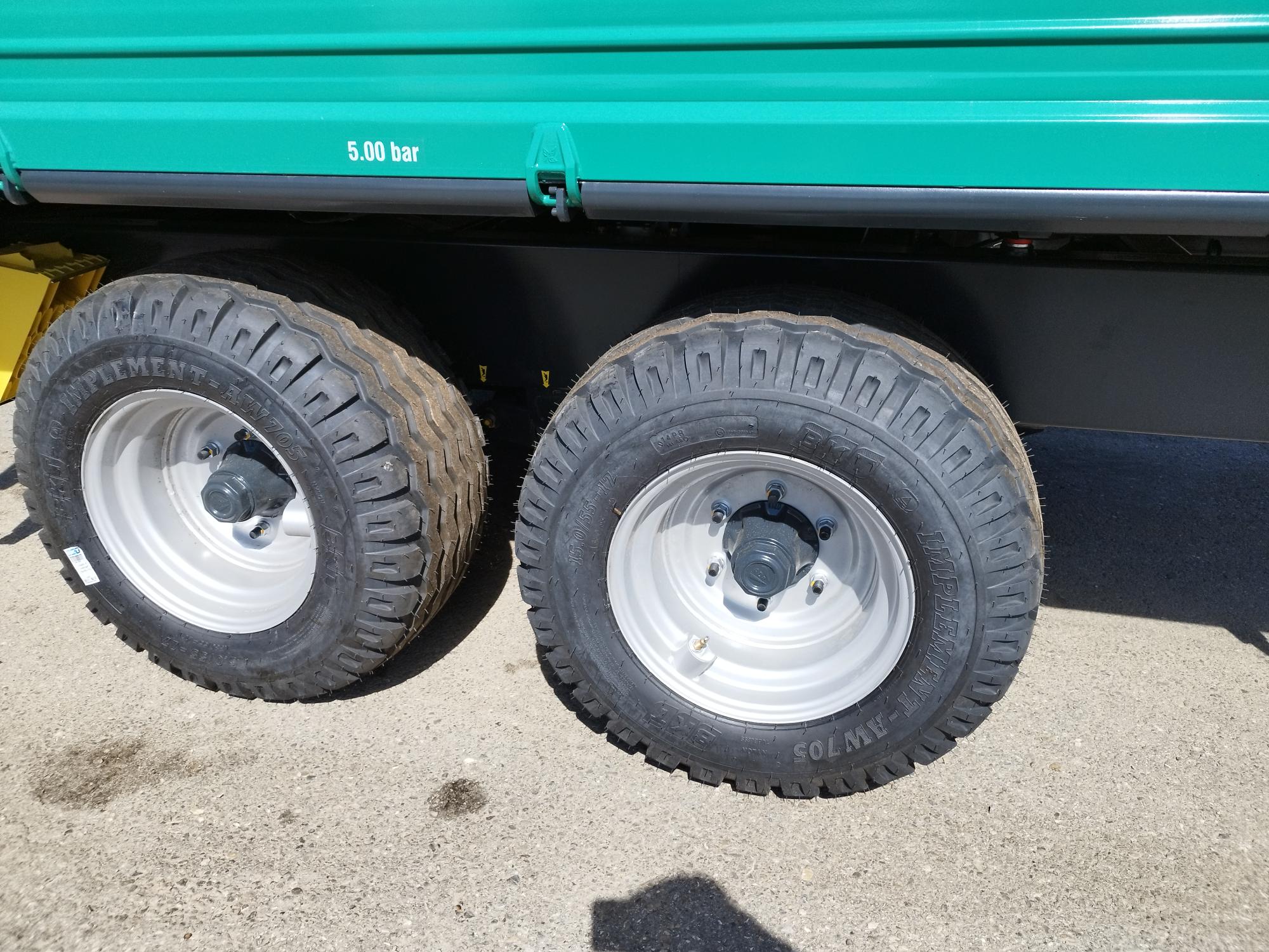 Tandem-Dreiseitenkipper TDK 1100 S, Farmtech