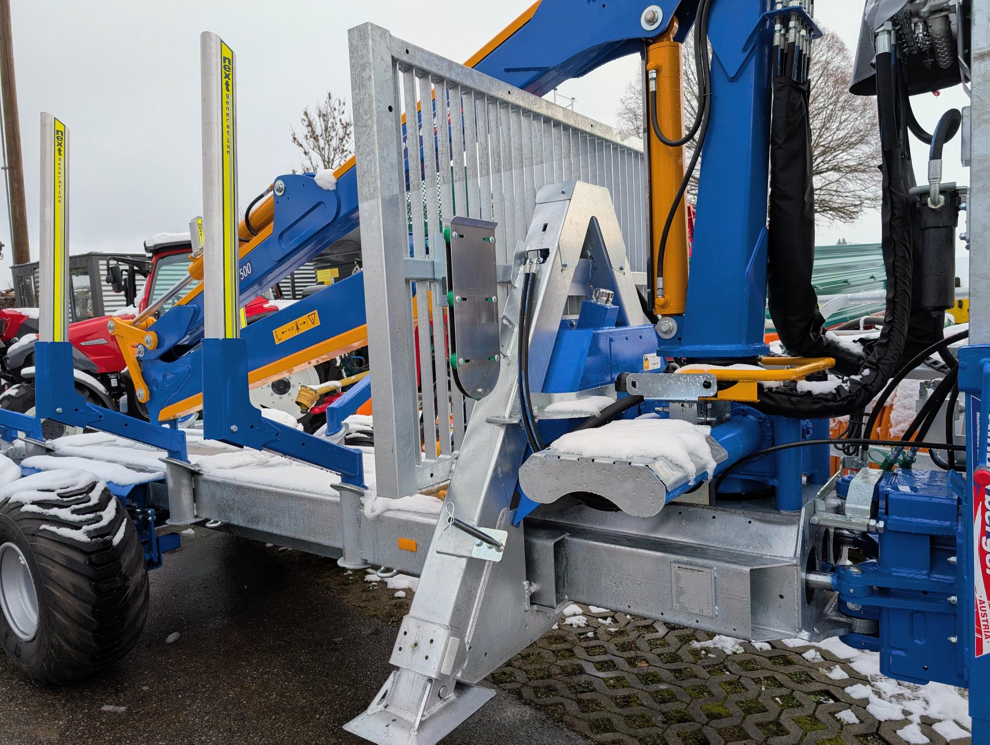 Rückewagen RW8 Alpin mit BK4-7500 