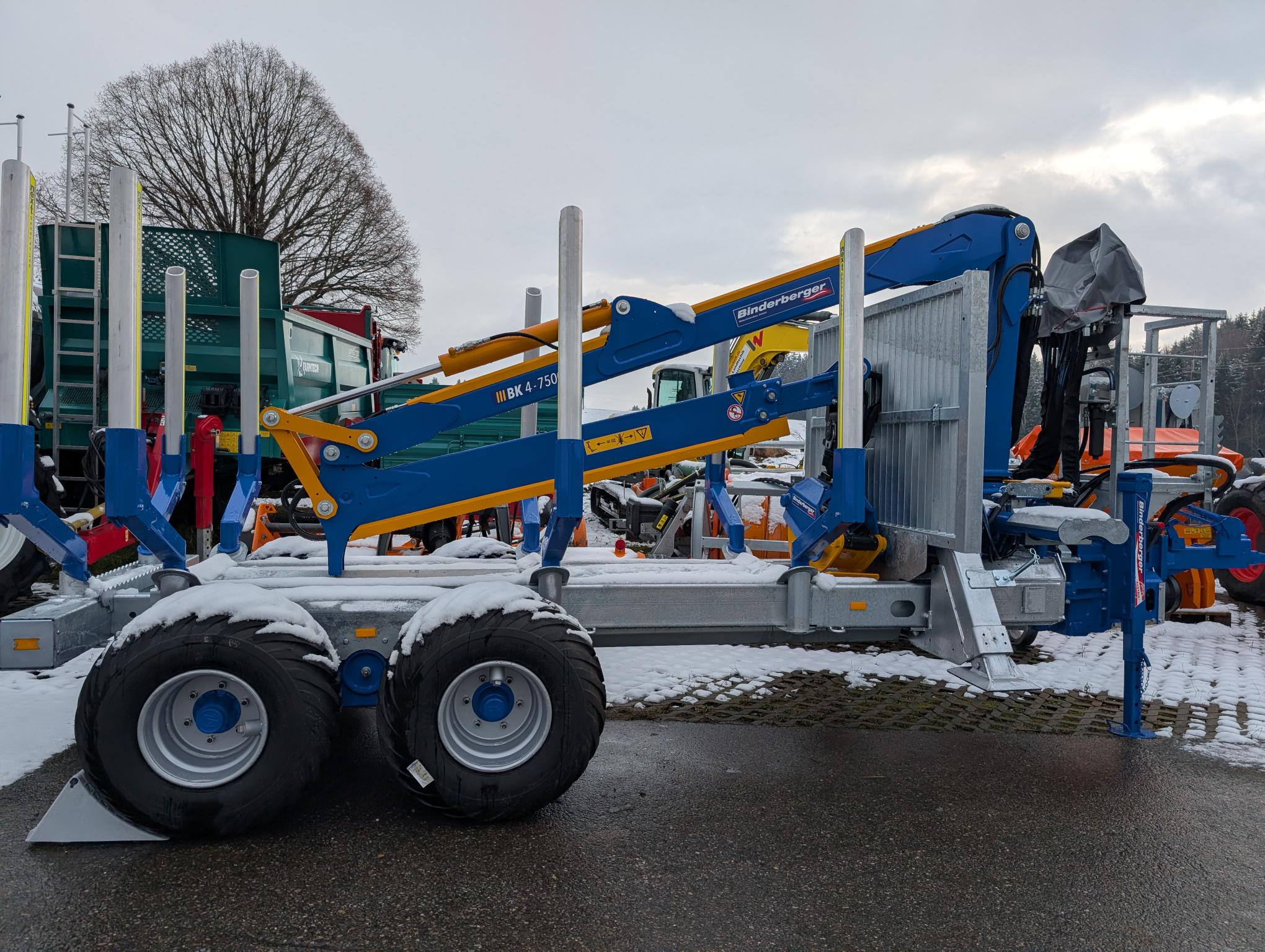 Rückewagen RW8 Alpin mit BK4-7500 