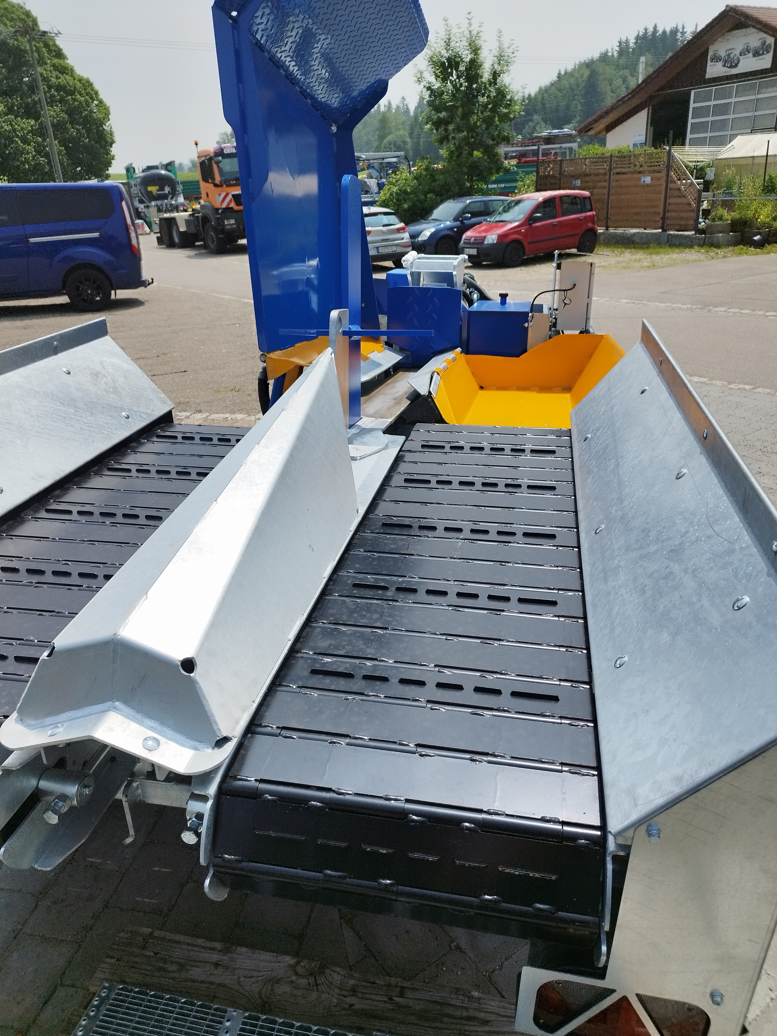 Liegendspalter 27 to GI27 EZ superspeed mit Transportband