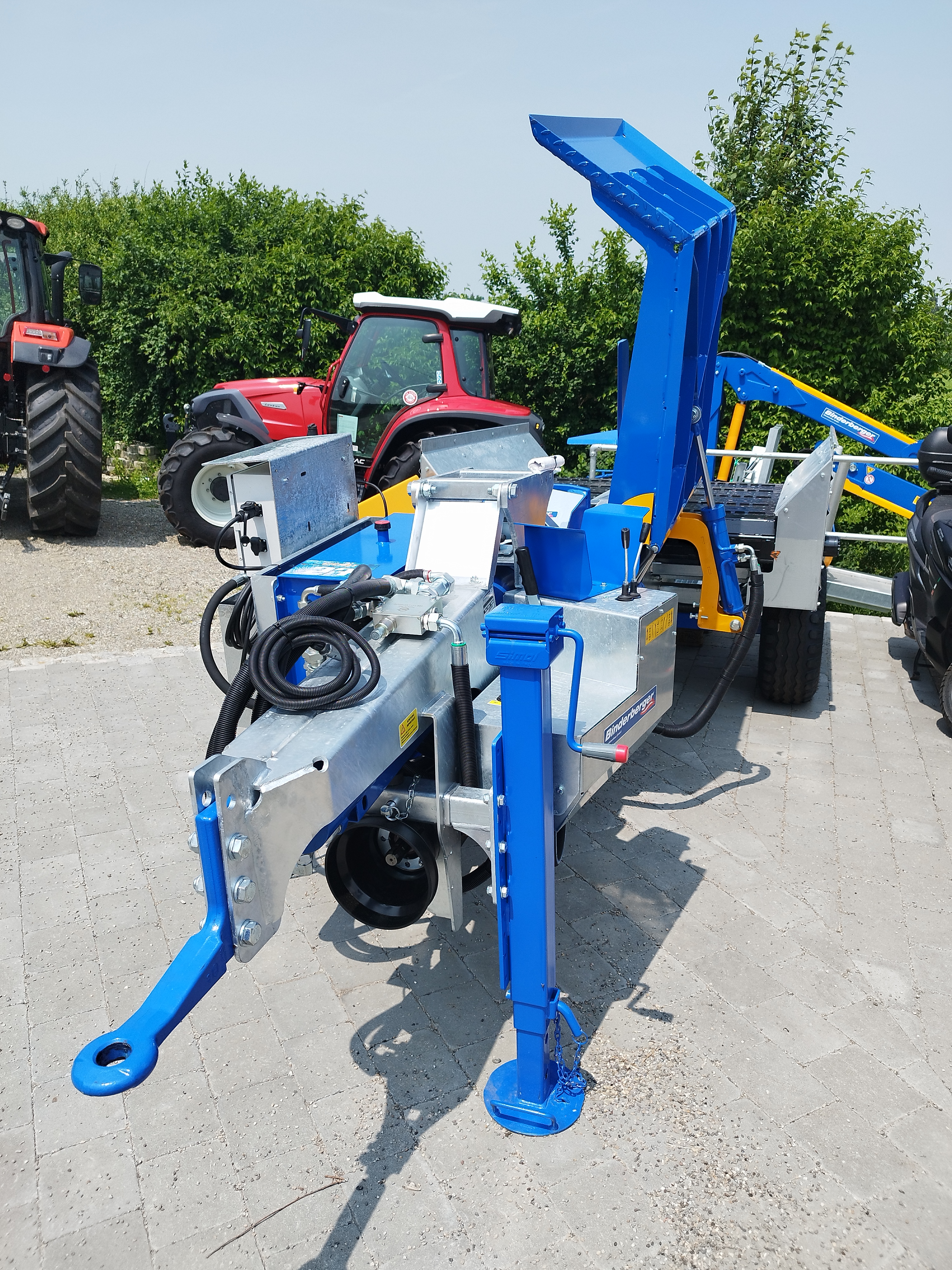 Liegendspalter 27 to GI27 EZ superspeed mit Transportband