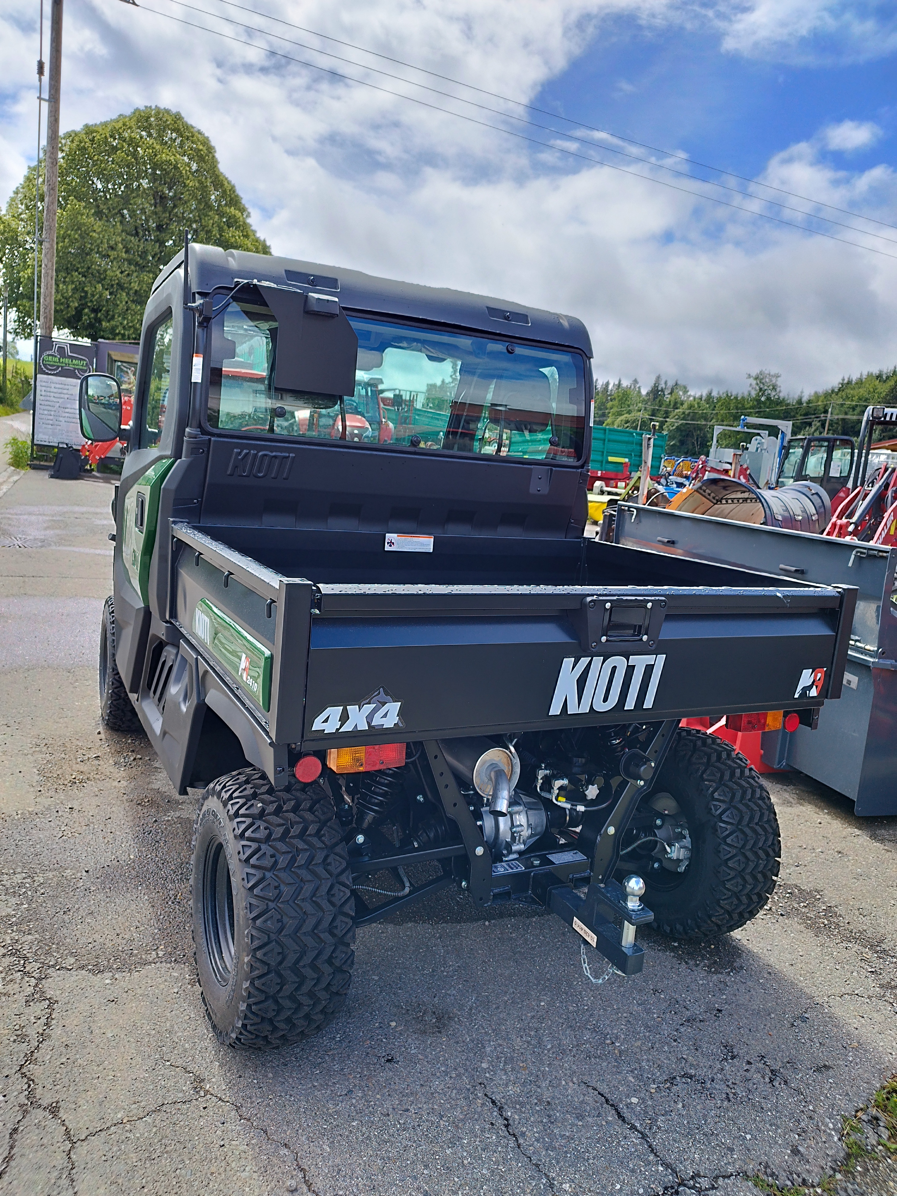 Universalträger Fahrzeug Kioti, K9 UTV