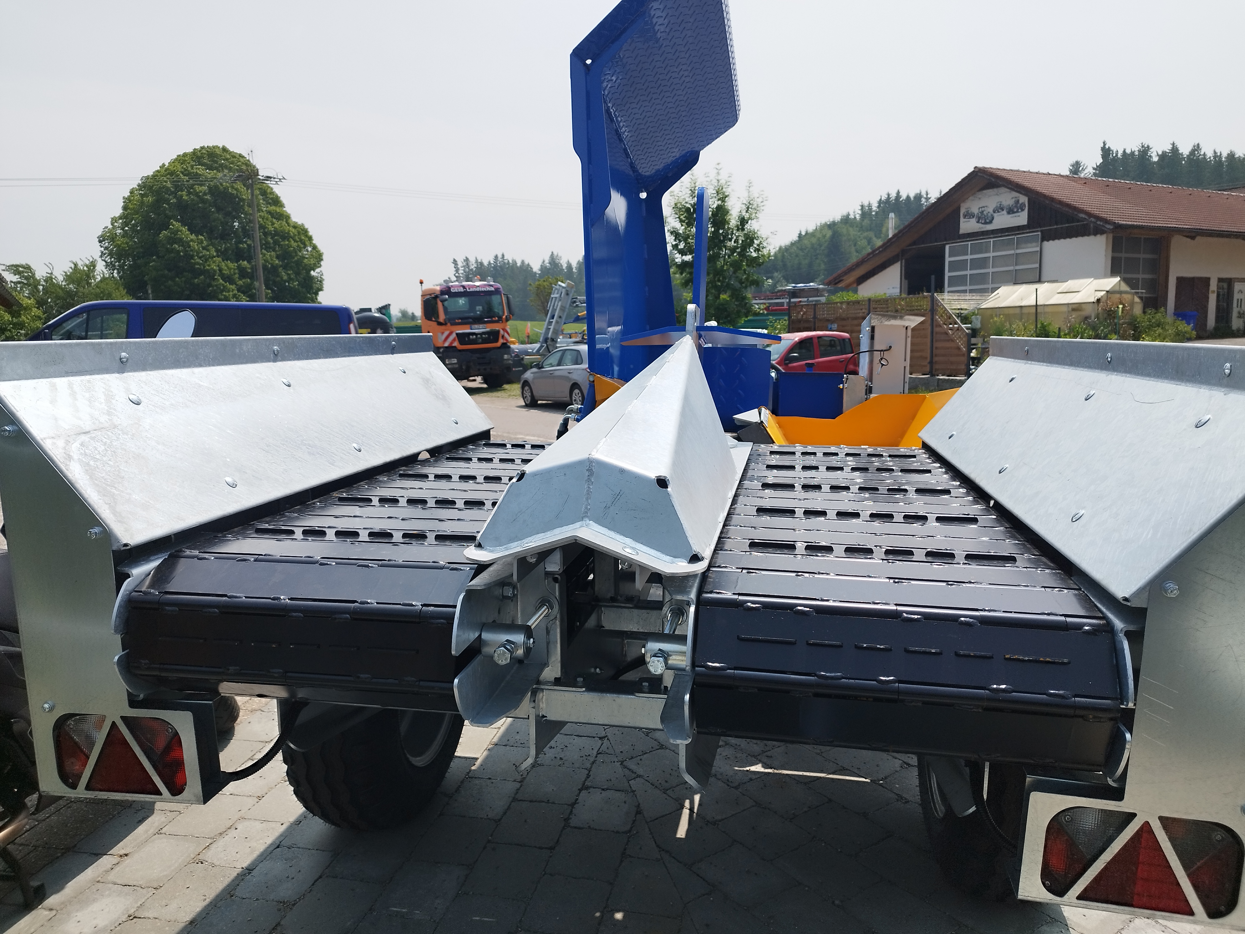 Liegendspalter 27 to GI27 EZ superspeed mit Transportband