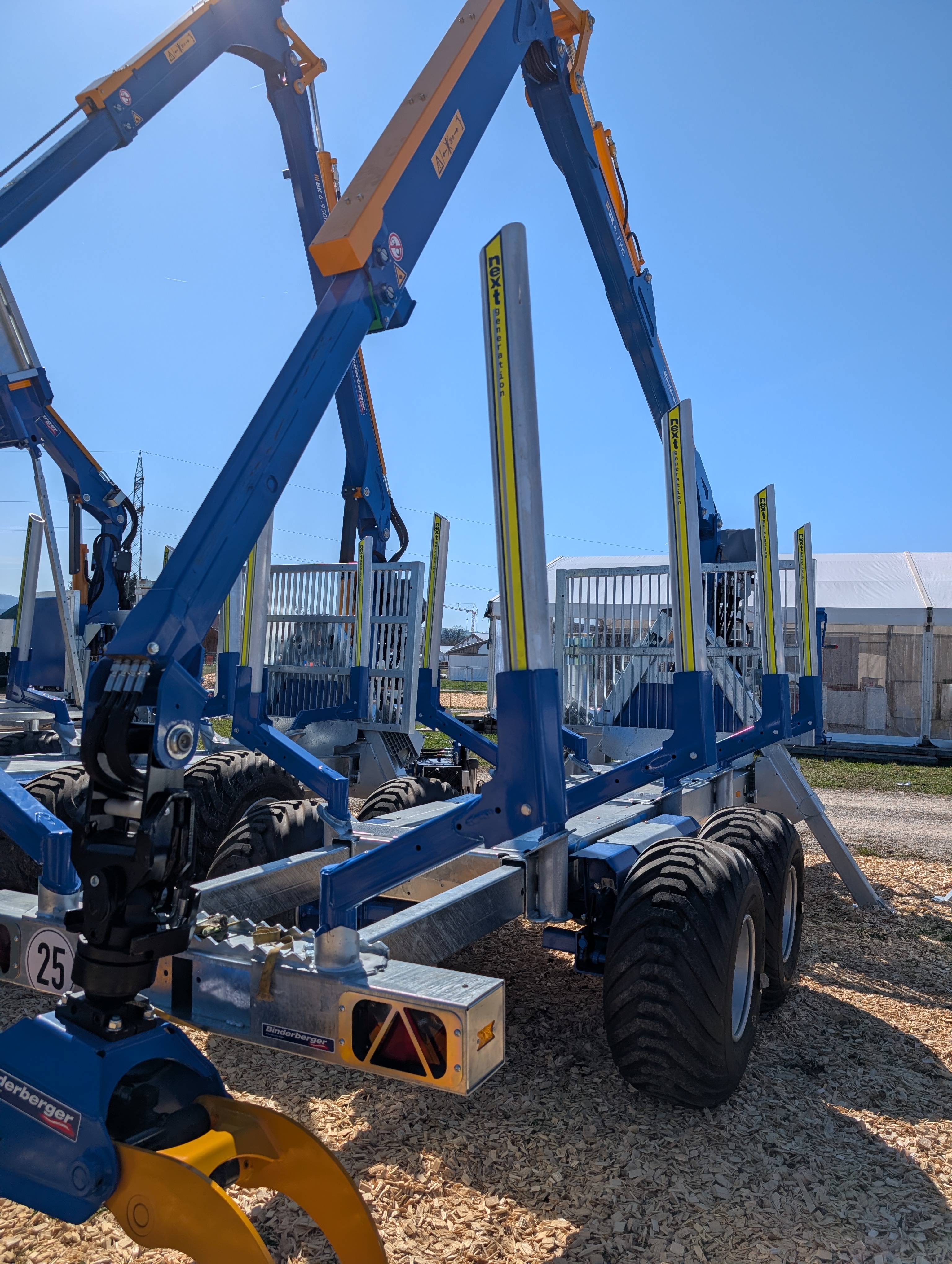 Rückewagen RW8 Alpin mit BK4-7500 