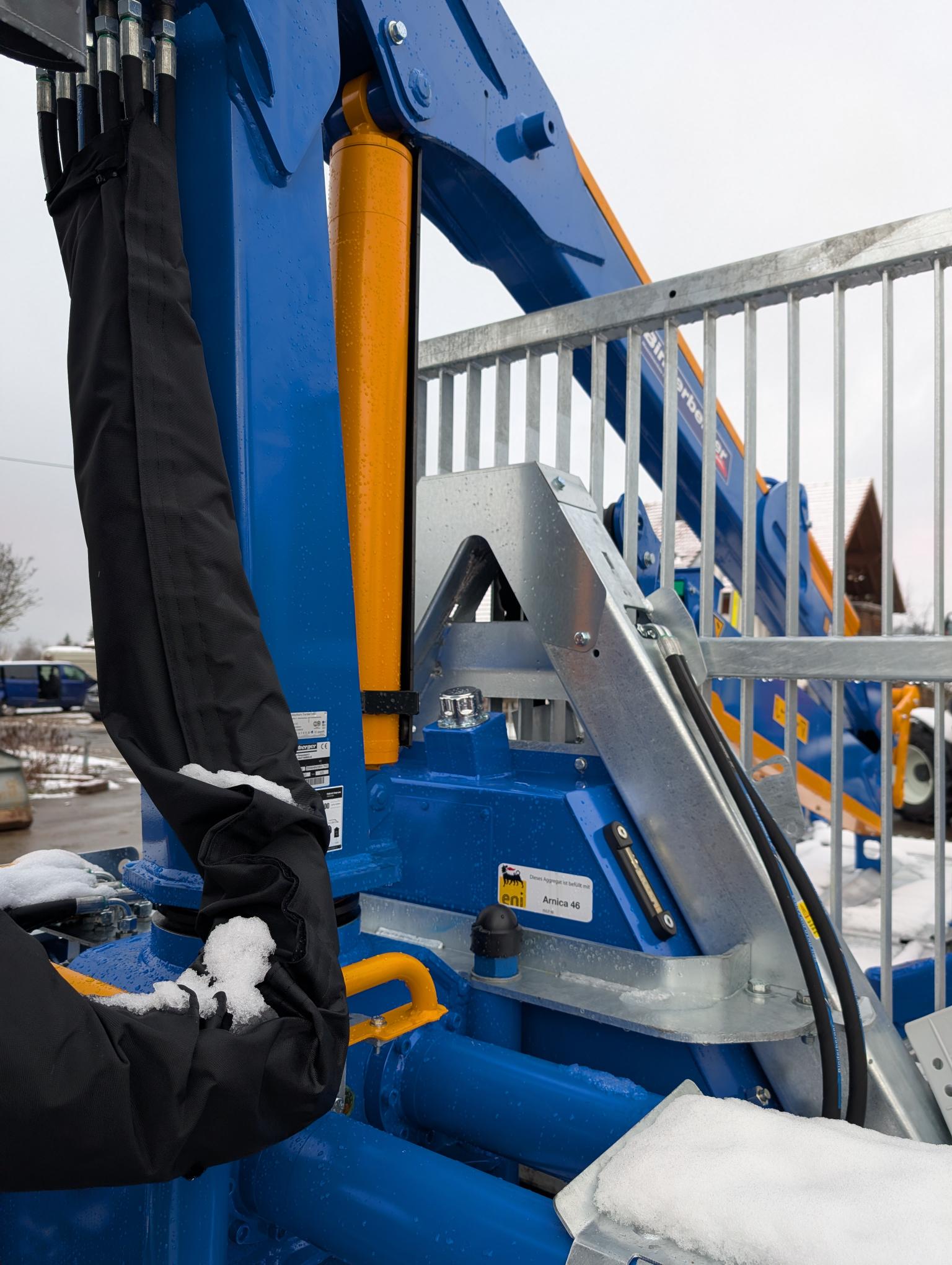 Rückewagen RW8 Alpin mit BK4-7500 