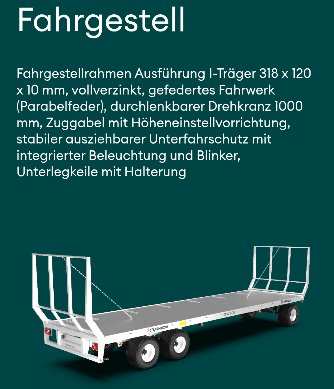Ballentransportwagen DPW1800