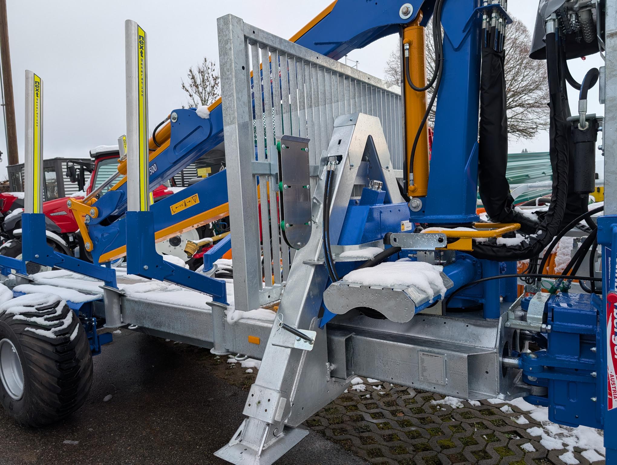 Rückewagen RW8 Alpin mit BK4-7500 