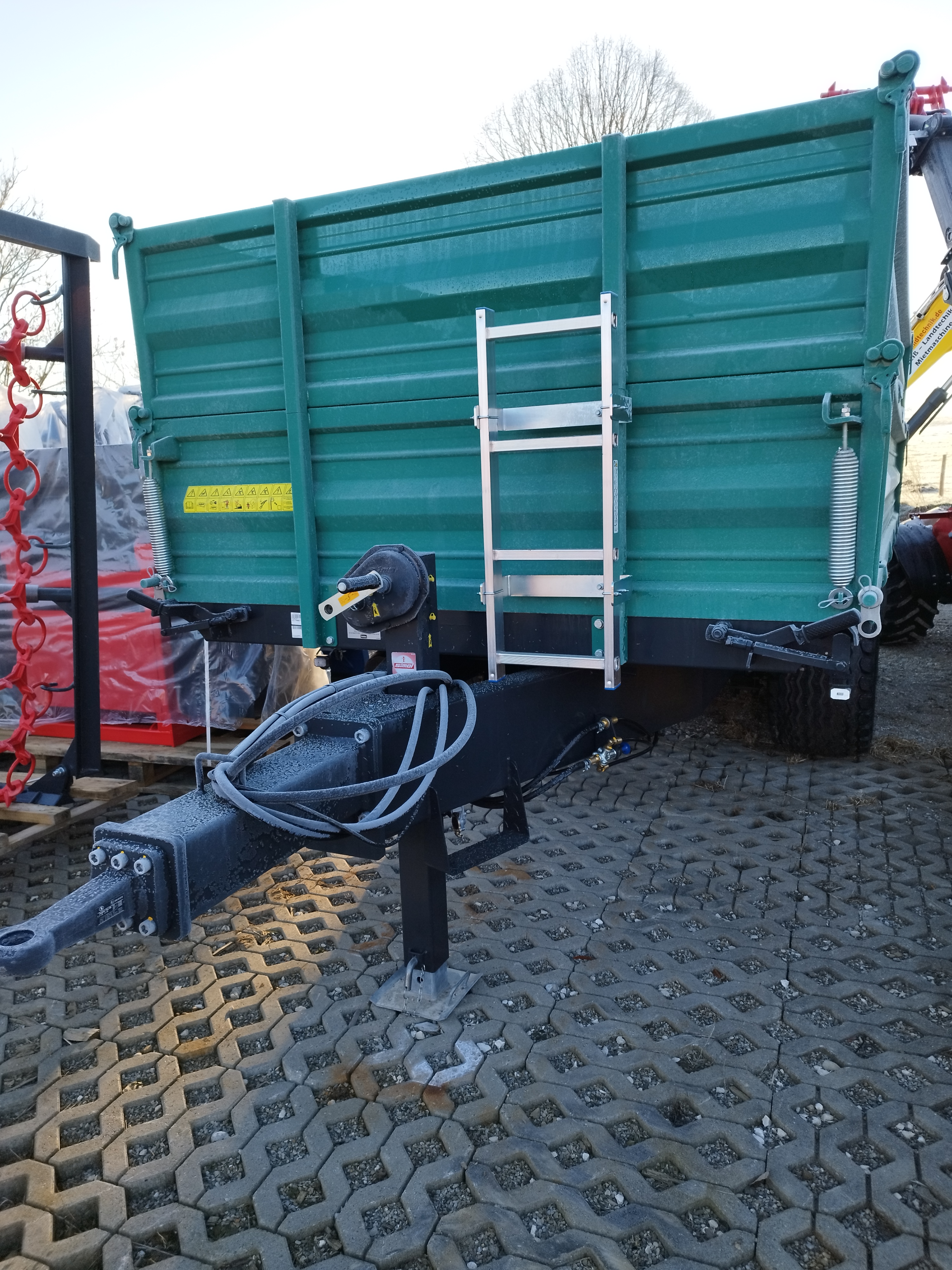 Tandem-Dreiseitenkipper TDK 1500S, Farmtech Tandem-Dreiseitenkipper TDK 1500S, Farmtech
