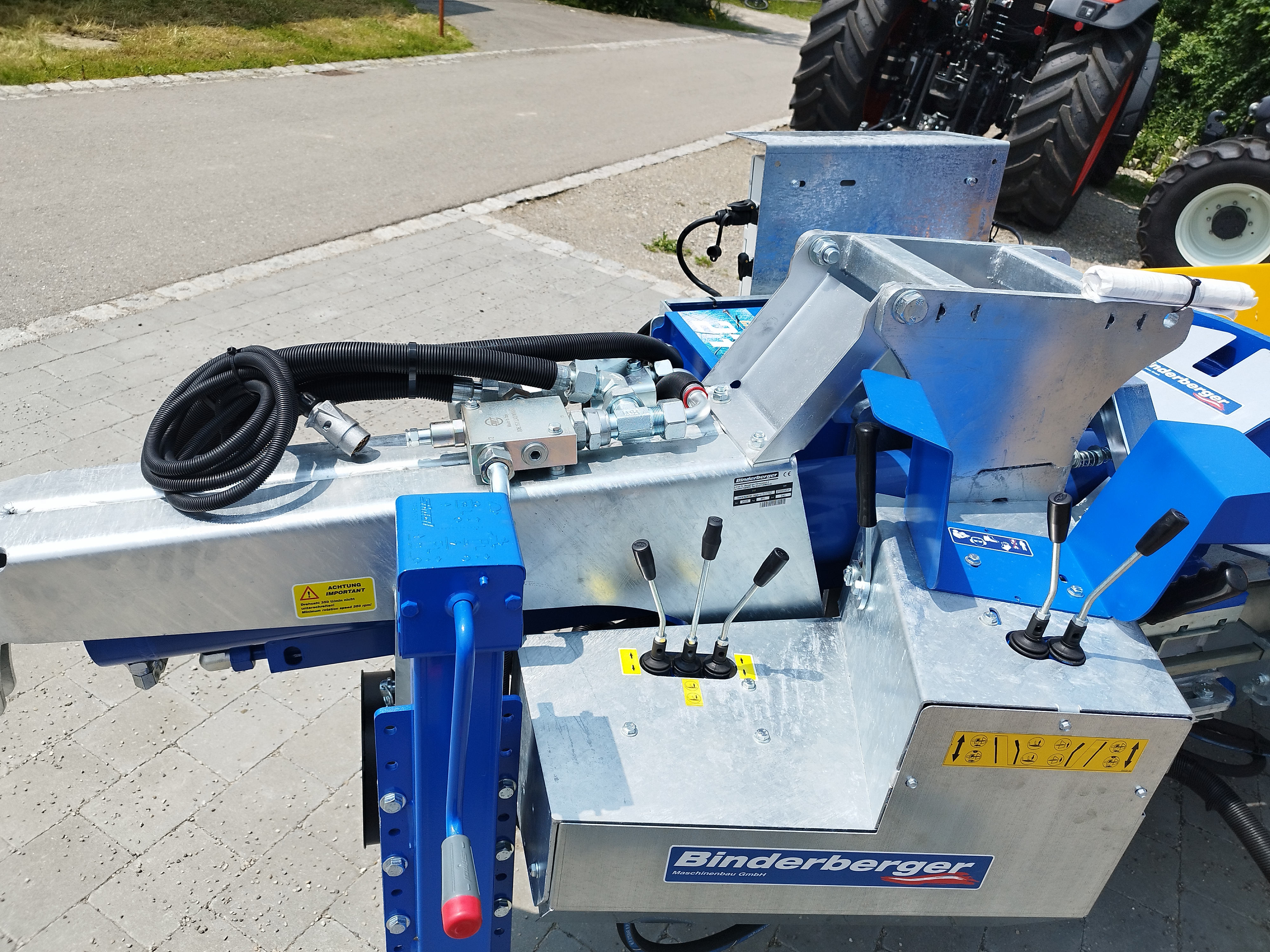 Liegendspalter 27 to GI27 EZ superspeed mit Transportband