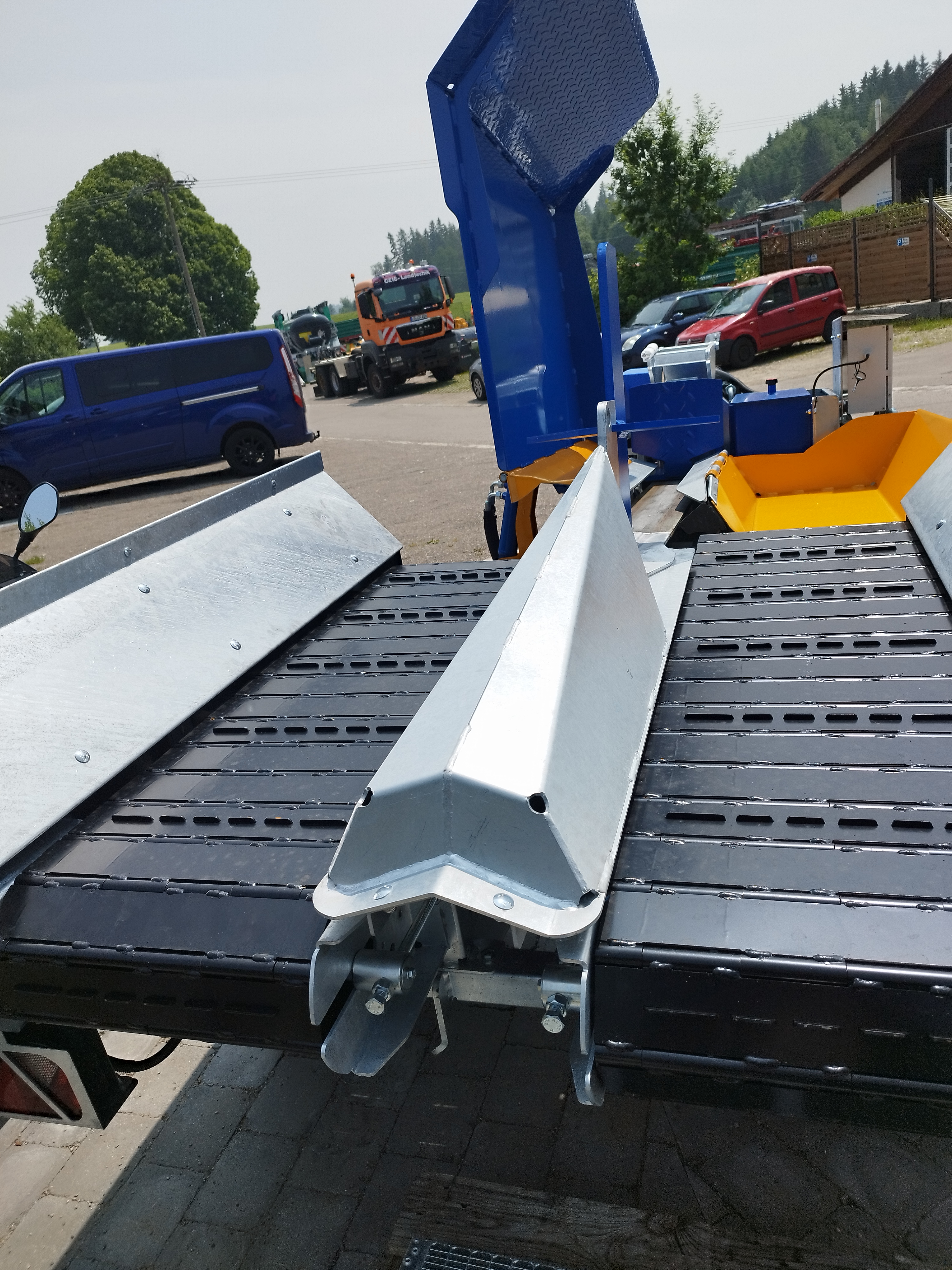 Liegendspalter 27 to GI27 EZ superspeed mit Transportband