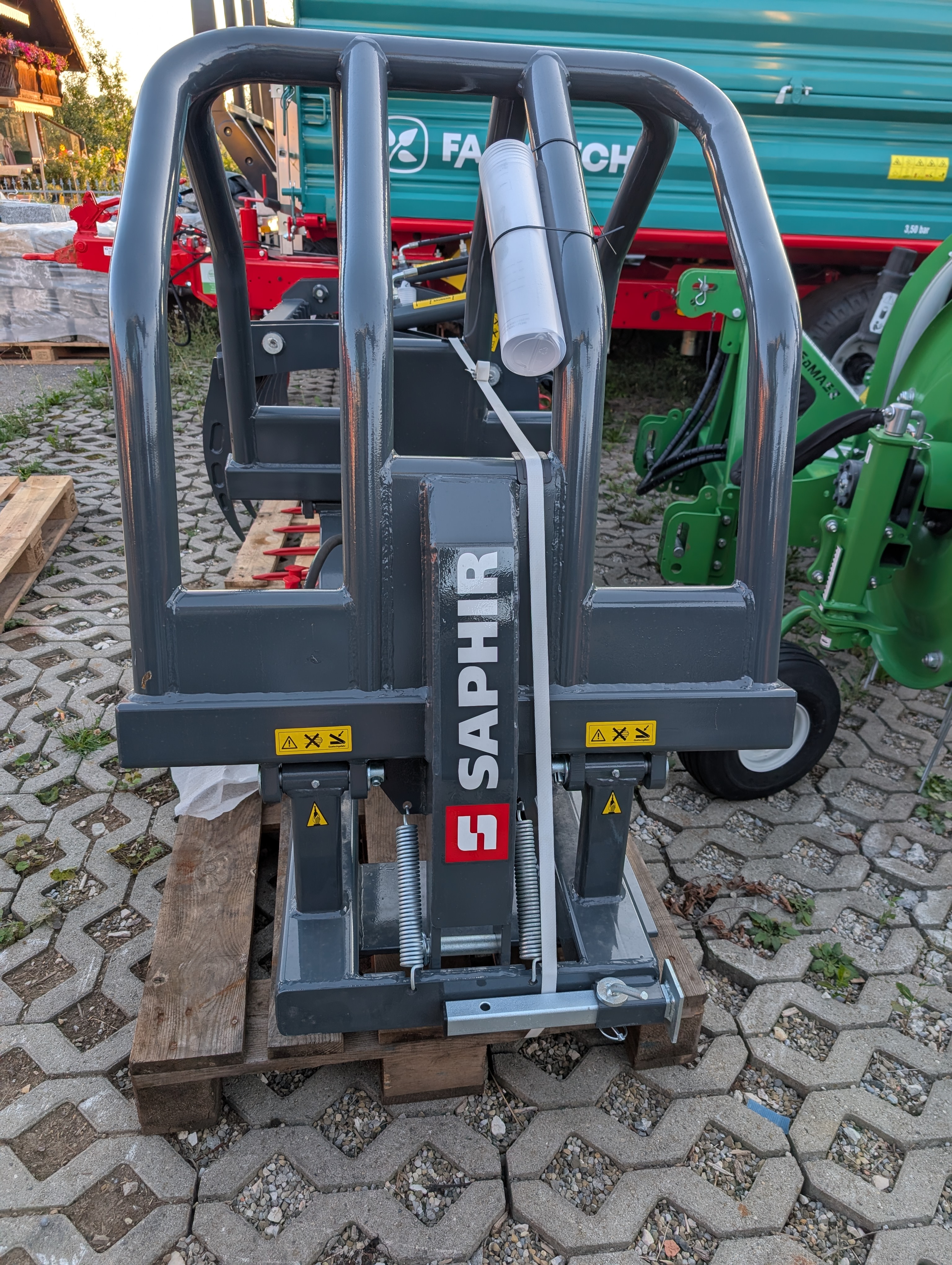 FBZ Folienballenzange mit Euro-Schnellwechselaufnahme