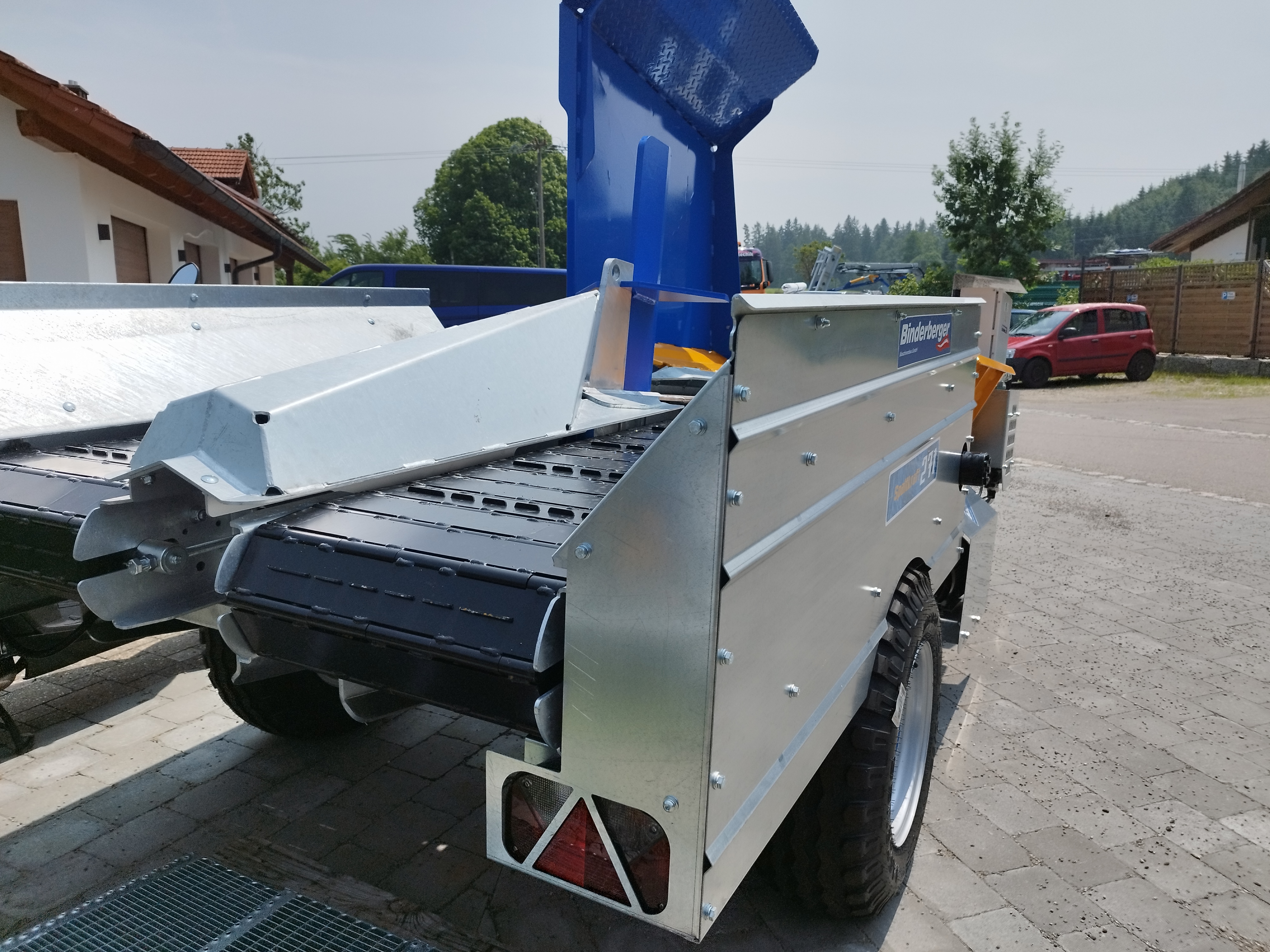 Liegendspalter 27 to GI27 EZ superspeed mit Transportband