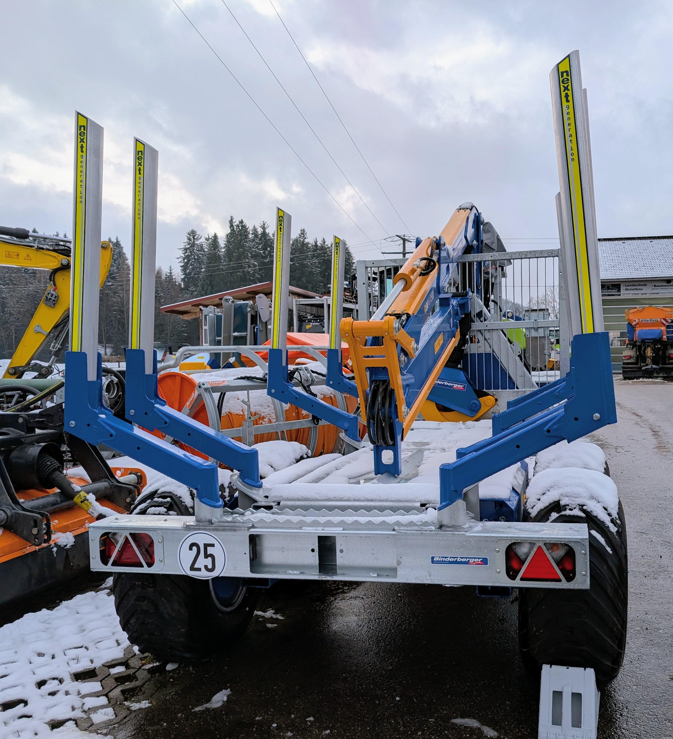 Rückewagen RW8 Alpin mit BK4-7500 