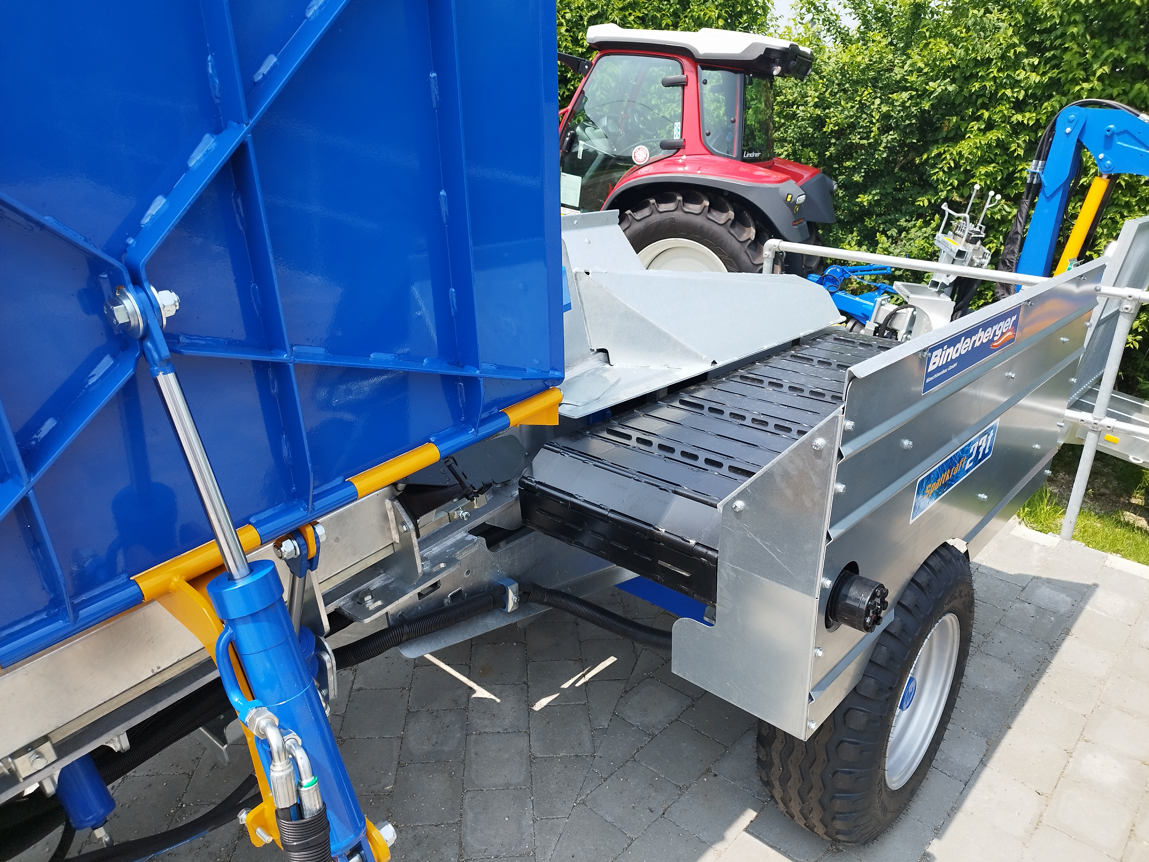 Liegendspalter 27 to GI27 EZ superspeed mit Transportband