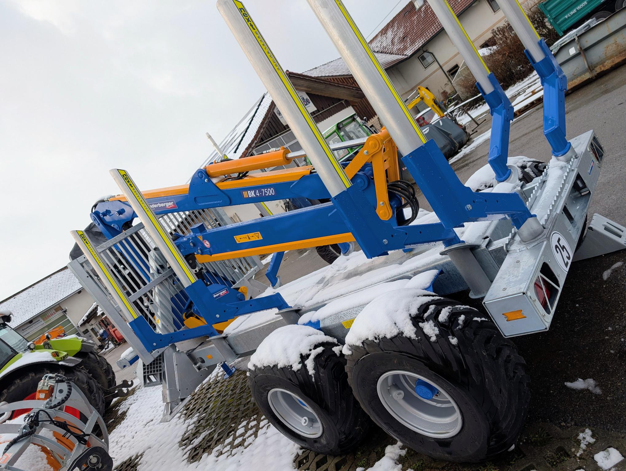 Rückewagen RW8 Alpin mit BK4-7500 