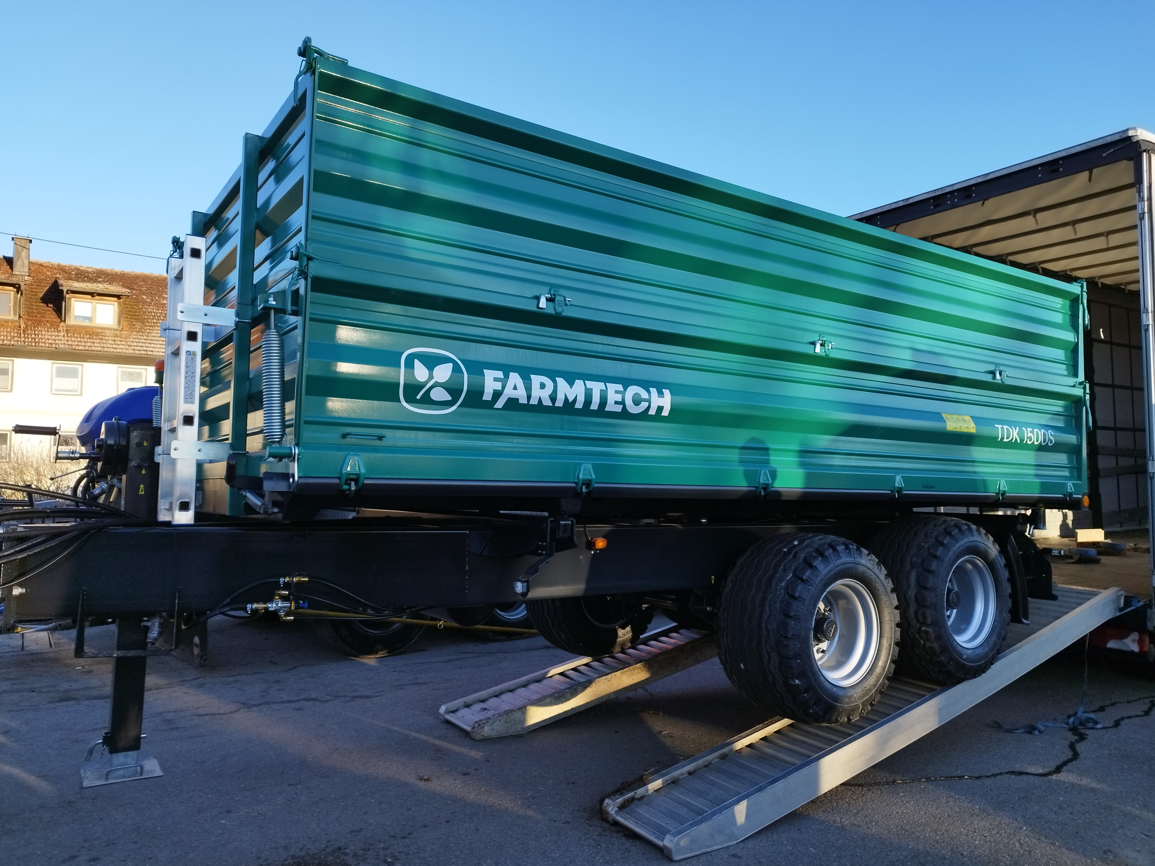 Tandem-Dreiseitenkipper TDK 1500S, Farmtech Tandem-Dreiseitenkipper TDK 1500S, Farmtech