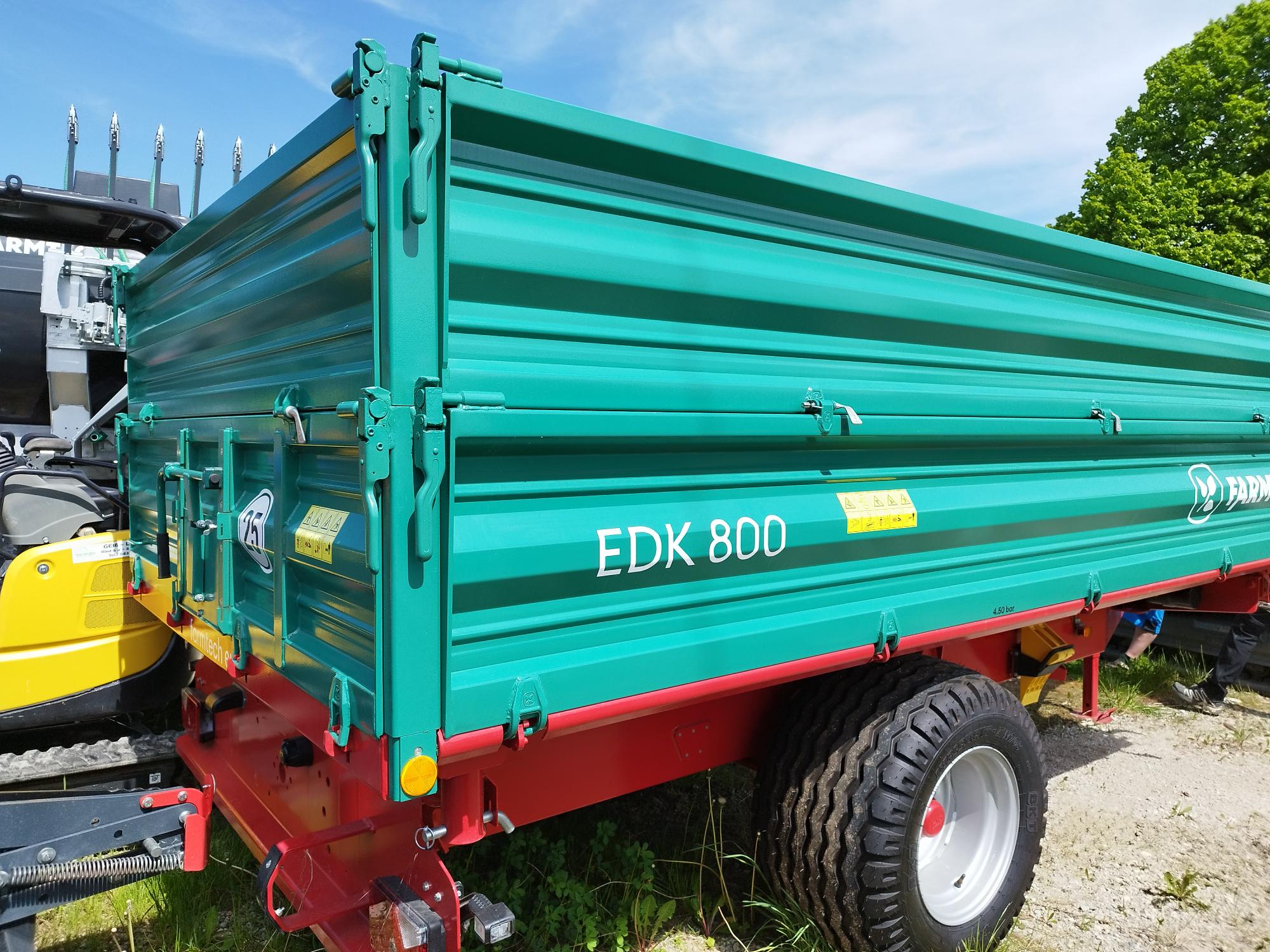Einachs-Dreiseitenkipper EDK800