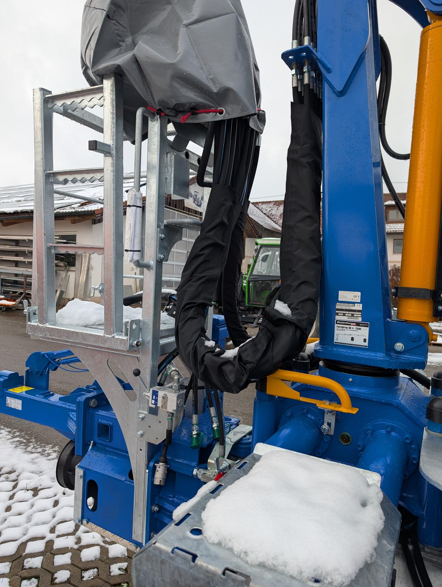 Rückewagen RW8 Alpin mit BK4-7500 