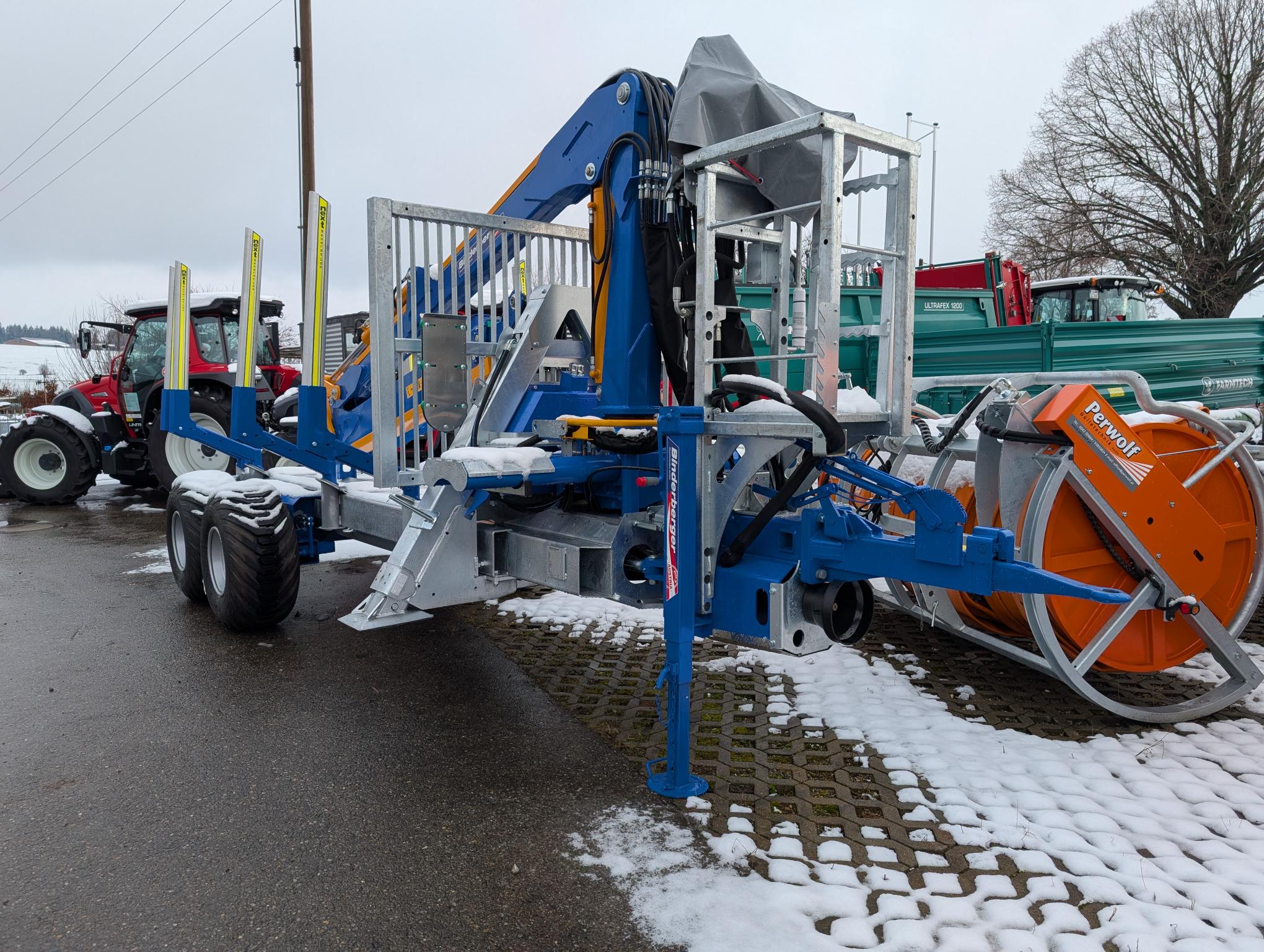 Rückewagen RW8 Alpin mit BK4-7500 